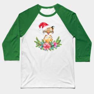 New Year Symbol 2022 - Cute  Tiger, Christmas Tiger Baseball T-Shirt